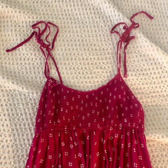 Urban Outfitters Tie Shoulder Romper 🌷 - Picture 3 of 4